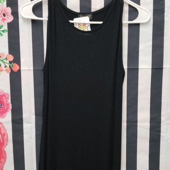 EUC  Topshop black maxi size 4 - Picture 4 of 8